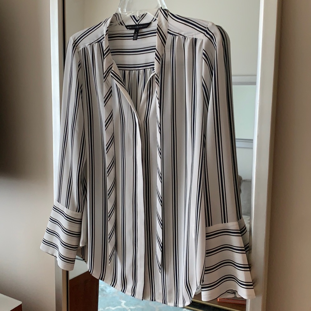 White House Black Market button down blouse